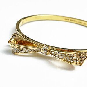Kate Spade Pave Bow Bangle Bracelet